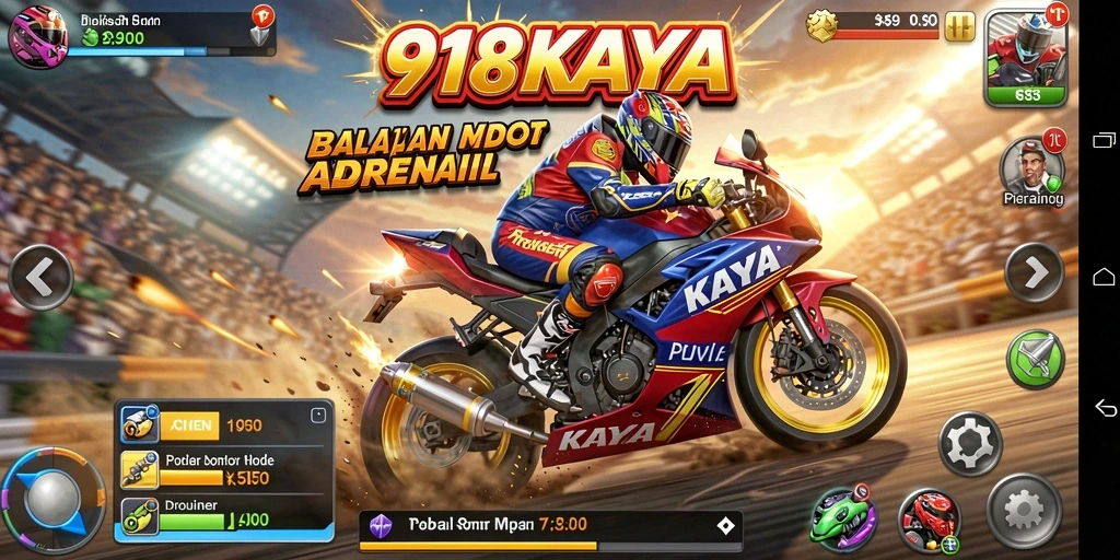 Tampilan gameplay seru di 918KAYA dengan grafis memukau.