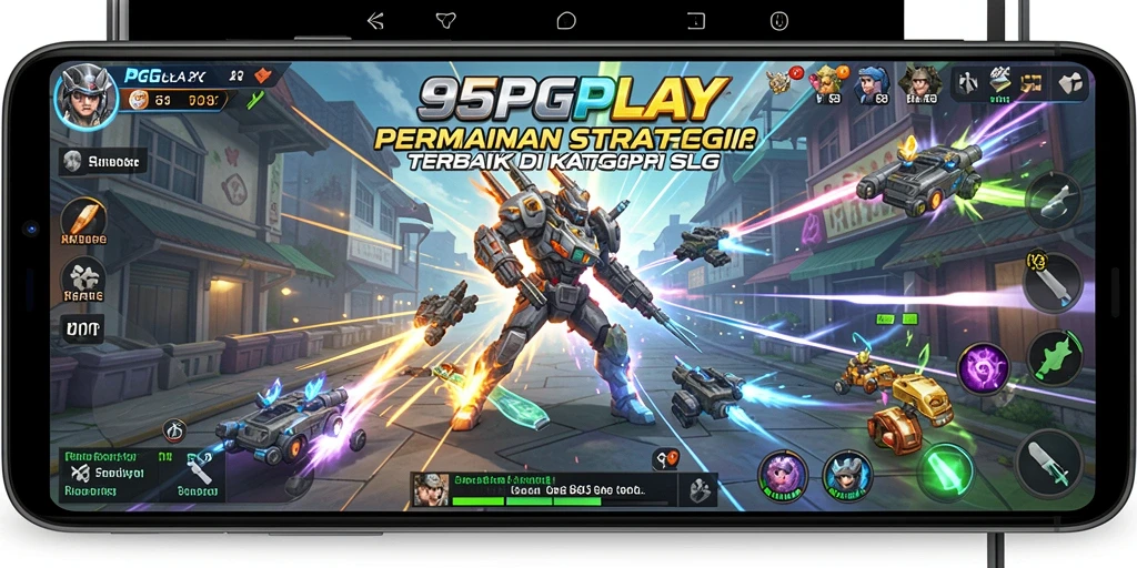 Tampilan gameplay menegangkan dalam 95PGPLAY dengan strategi penuh aksi.