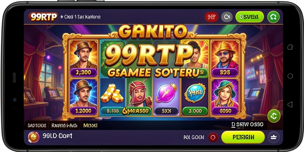 Tampilan gameplay 99RTP yang seru dan penuh warna.