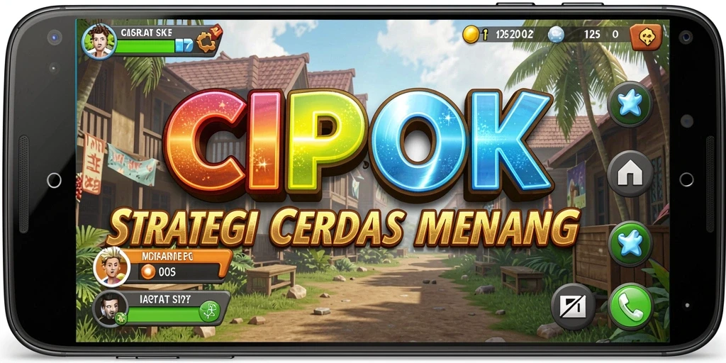 Screenshot menunjukkan kombinasi strategi dan taktik dalam CIPOK.
