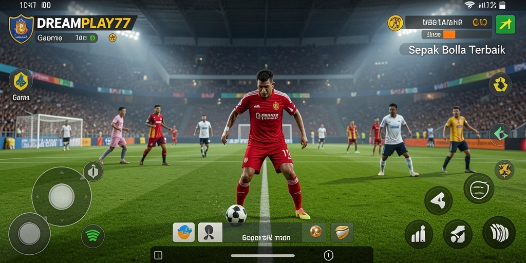 Tampilan gameplay DREAMPLAY77 yang menegangkan dan penuh aksi.