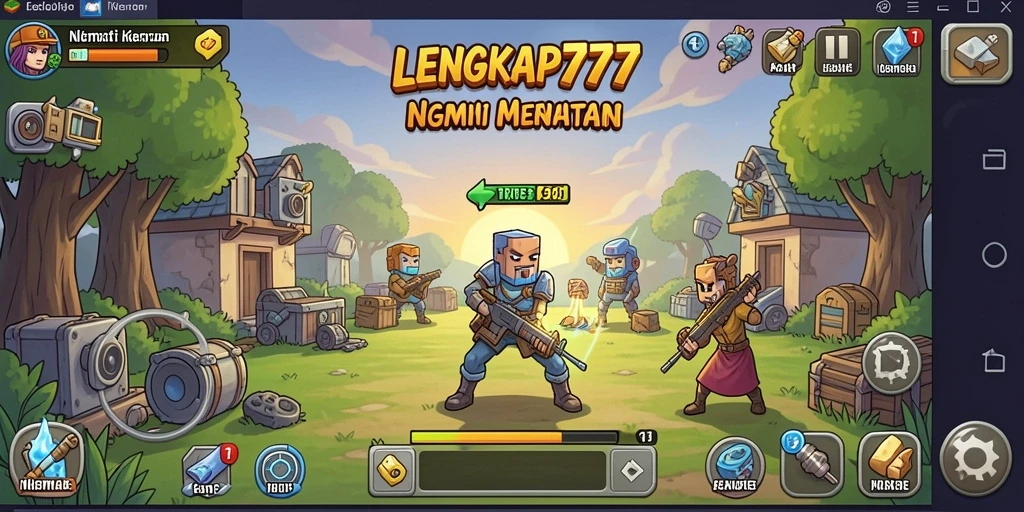 Gameplay seru dan santai dari LENGKAP777.