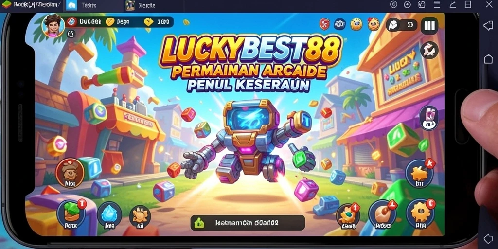 Tampilan gameplay seru di LUCKYBEST88 dengan berbagai tantangan.