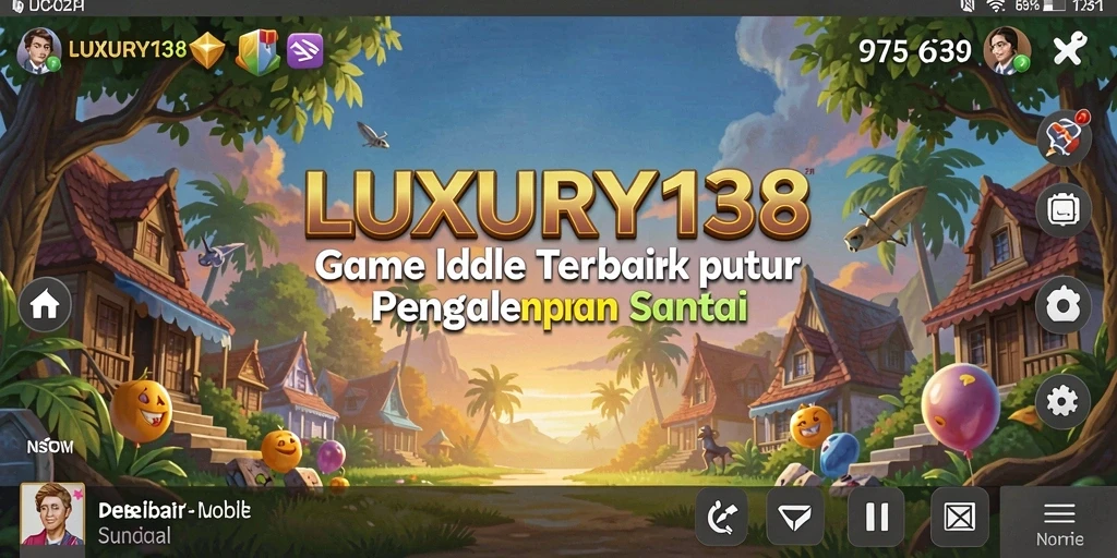 Tampilan gameplay LUXURY138 yang menarik dan penuh warna.