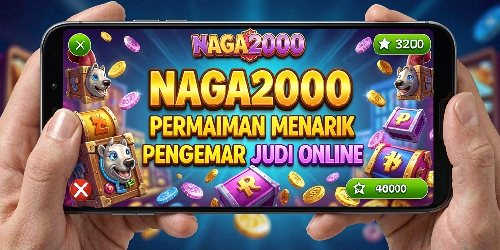 Tampilan gameplay NAGA2000 yang seru dan penuh warna.