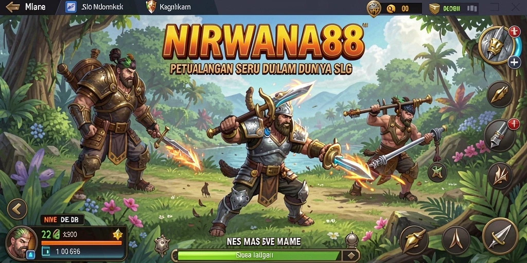 Screenshot NIRWANA88 yang menunjukkan strategi pertempuran mendebarkan.
