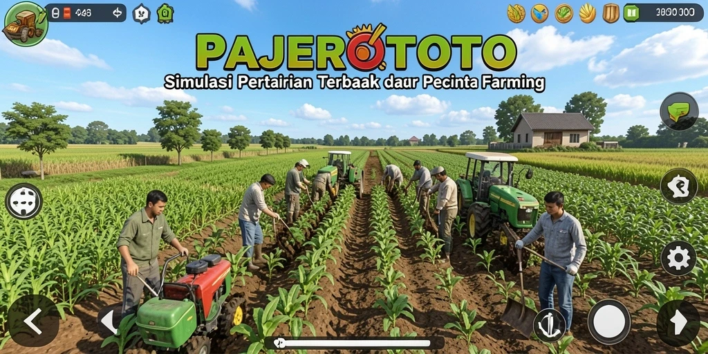 Gameplay seru dengan berbagai aktivitas pertanian di PAJEROTOTO.