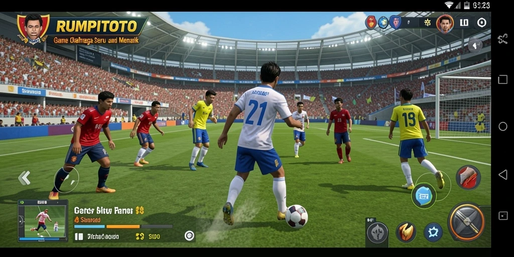 Gameplay menarik RUMPITOTO dengan aksi olahraga yang menegangkan.