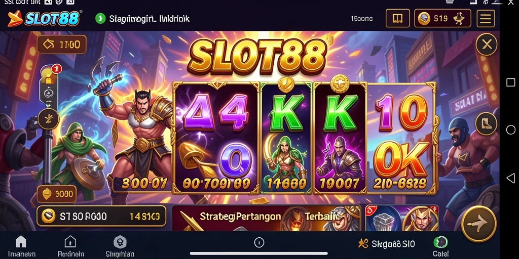 Tangkapan layar SLOT88 menampilkan momen seru dari gameplay SLG.