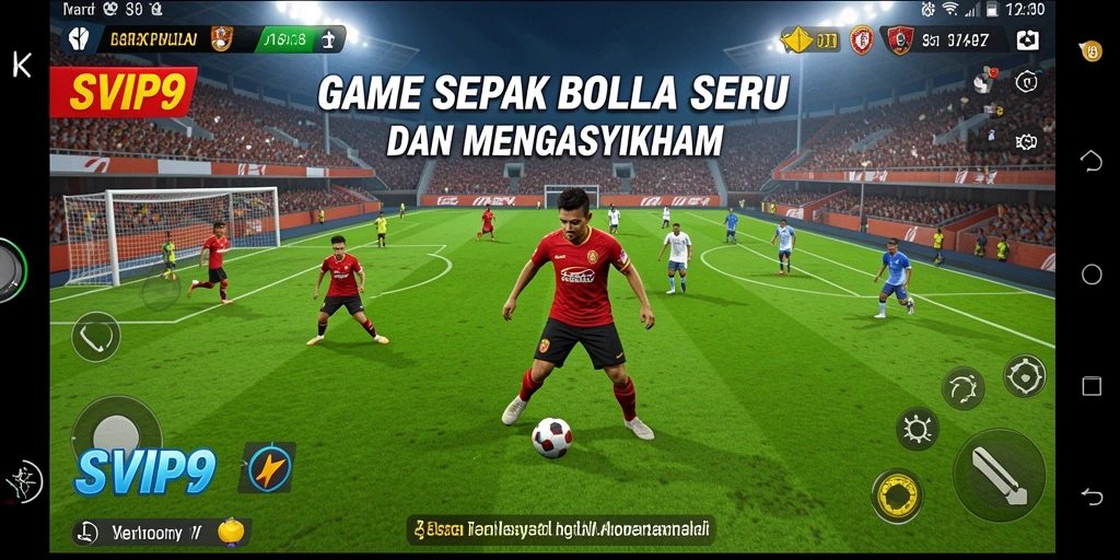 Tampilan gameplay SVIP9 yang realistis dan mengasyikkan.