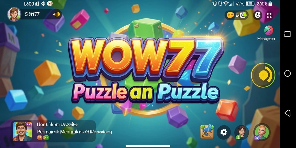 Tampilan gameplay WOW77 yang seru dan penuh tantangan.